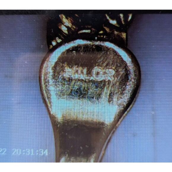 Estate Milor Italy 18K Yellow Gold Rope Chain Bracelet 7” 1.1g - Picture 4 of 6